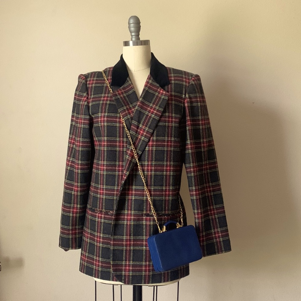 Super nice Vintage plaid blazer
